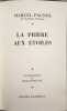 La priere aux etoiles / illustrations de francois bouche. Marcel Pagnol