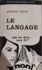 Le langage. Edward Sapir