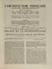 L'Architecture fran&ccedil;aise : Architecture - Urbanisme - D&eacute;coration N&deg;25. Collectif Michel Roux-spitz