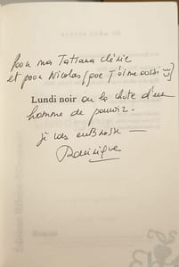 Lundi noir - dédicacé par l'auteur