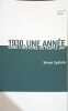 1930 une ann&eacute;e dans l'histoire du peuple juif. Simon Epstein