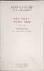 Mon p&egrave;re. Inventaire suivi de " Une le&ccedil;on de savoir-vivre". Grumberg Jean-Claude
