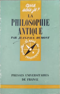 La philosophie antique
