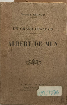 Albert de Mun. Victor Giraud