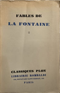 Fables de La Fontaine tome 2