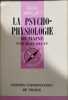 La psycho-physiologie humaine. Jean Delay