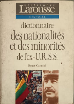DICT.MINOR.& NATION.URSS REF. Caratini Roger