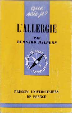 L'allergie. Bernard Halpern