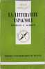 La litt&eacute;rature espagnole. Charles V. Aubrun