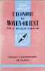 L'&eacute;conomie du Moyen-Orient. J. Beaujeu-Garnier