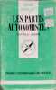 Les partis autonomistes. Daniel-L. Seiler