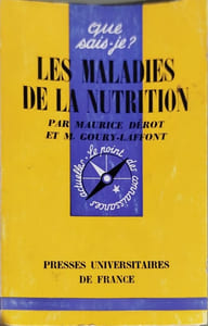 Les maladies de la nutrition