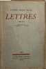 Lettres 1900-1911. Rainer Maria Rilke