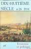 Dix-huitieme siecle n. 26 (1994) economie et politique. Revue dix-huiti&egrave;me si&egrave;cle