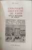 Chronique amoureuse de Paris sous la monarchie de Juillet - num&eacute;rot&eacute; 167/3000. Jacques Desforges