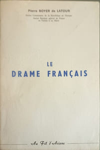 Le drame français