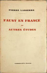 Faust en France et autres études