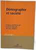 D&eacute;mographie et soci&eacute;t&eacute;. Philippe BARTHELEMY  Roland GRANIER  Martine ROBERT