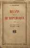 Bilans de la IIIe R&eacute;publique : La France de 1870 &agrave; 1940. G. Charensol
