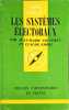 Les syst&egrave;mes &eacute;lectoraux. Jean-Marie Cotteret et Claude Emeri