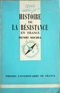 Histoire de la résistance en France