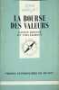 La Bourse des valeurs. Gaston D&eacute;foss&eacute; et Yves Flournoy