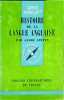 Histoire de la langue anglaise. Andr&eacute; Cr&eacute;pin
