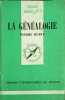La G&eacute;n&eacute;alogie. Pierre Durye