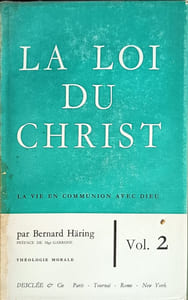 La loi du Christ vol 1 et 2