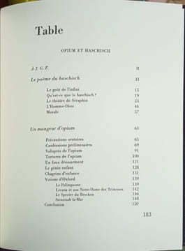 Les paradis artificiels ( + sa suite : lithographies de Salmon) exemplaire numéroté 139/1200 sur papier lana royal signé par l'illustrateur. Charles ...