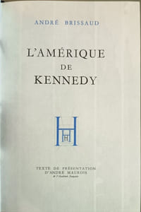 L'amérique de kennedy
