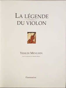 La légende du violon