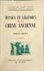Danses et l&eacute;gendes de la Chine ancienne tome premier. Marcel Granet