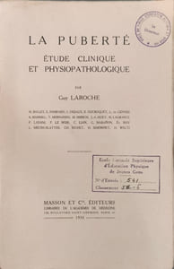 La puberté : étude clinique et physiopathologique