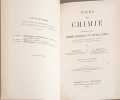 Cours de chimie. Chimie g&eacute;n&eacute;rale Tome 1. Lamirand & Pariselle