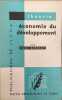 &Eacute;conomie du d&eacute;veloppement. Elias Gannag&eacute;