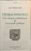 Thomas Hodgskin: Une critique prol&eacute;tarienne de l'&eacute;conomie politique. Jean-Pierre Osier