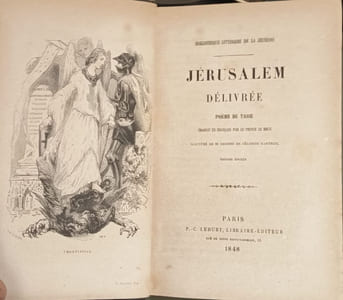 Jérusalem délivrée poème du tasse - illustré de 22 dessins de célestin nanteuil