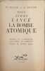 Nous avons lanc&eacute; la bombe atomique. M. Miller  A. Spitzer