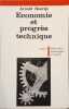 &Eacute;conomie et progr&egrave;s technique. Arnold Heertje