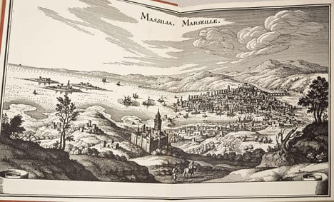 Histoire de Marseille EO numérotée 1166/4500. Edouart Baratier