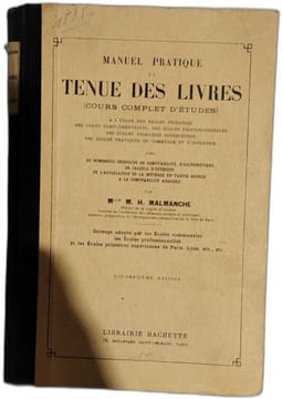 Manuel Pratique de Tenue des Livres (Cours Complet d'Etudes). M. M. Malmanche