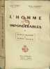 L'homme et les impond&eacute;rables / science moderne et science occulte. Andr&eacute; Gu&eacute;ret  Pierre Oudinot