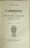Cambridge et la tradition anglaise. Alfred Leroy