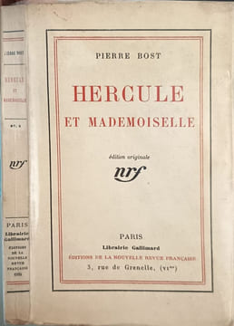 Hercule et mademoiselle/ EO numerotée. Pierre Bost