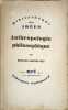 Anthropologie philosophique. Bernard Gr&oslash;ethuysen