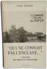 Qui ne connait pas l'enclave...ici commence l'enclave des papes/ d&eacute;dicac&eacute;. Marc Olivier