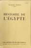Histoire de l'&Eacute;gypte. Marcel Brion