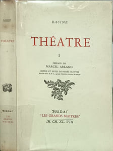 Theatre tome 1 - préface de marcel arland