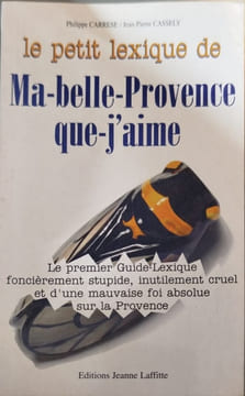 Petit lexique de ma belle provence que j'aime 110496: Le premier guide-lexique foncièrement stupide inutilement cruel et d'une mauvaise foi absolue ...